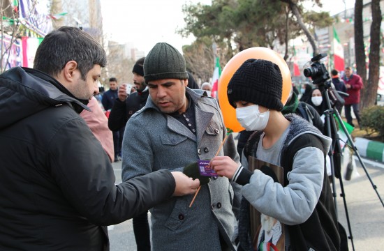 بازی‌سرای بنیاد ملی بازی‌های رایانه‌ای در مسیر راهپیمایی 22 بهمن