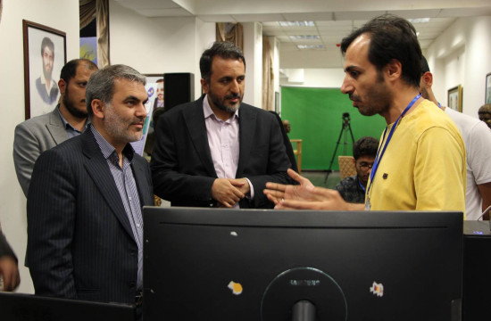 بازدید نمایندگان مجلس و  مسئولان از رویداد بازی آرا