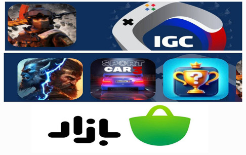 ویترین بازیهای موبایلی جام قهرمانان در کافه بازار