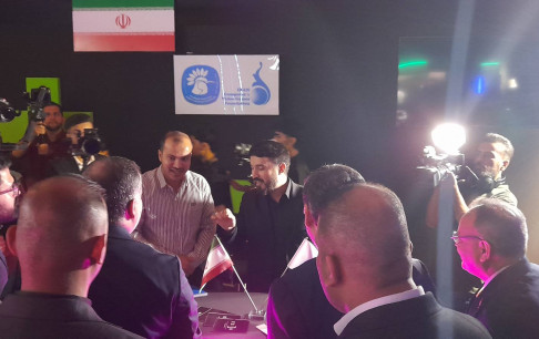 حضور ایران در نخستین نمایشگاه بازیهای رایانهای عراق/ بازدید وزیر ورزش و جوانان عراق از پاویون ایران