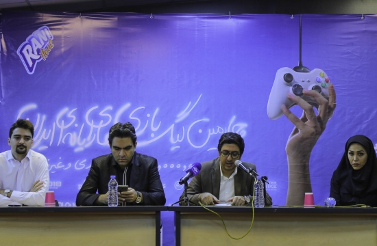 نشست خبری چهارمین لیگ بازی‌های رایانه‌ای ایران