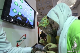 نمایشگاه  بازی های رایانه ای تهران میزبان دختران علاقه مند به گیم است 