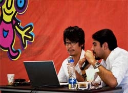 بازی‌های شبکه‌ای با حضور استاد کره‌ای در نمایشگاه تهران بررسی شدند